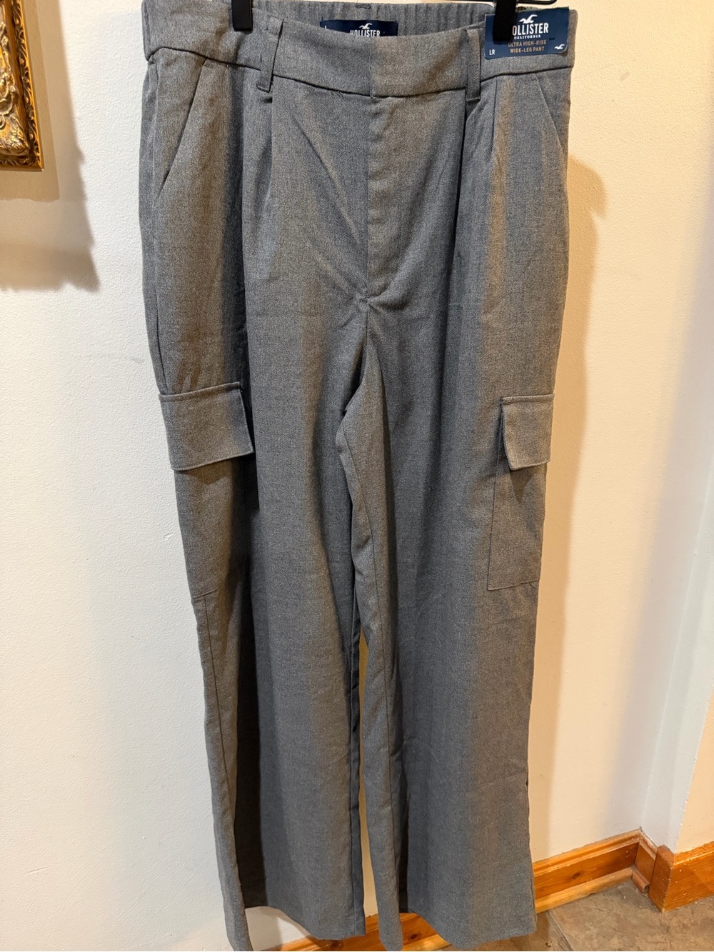 Hollister Gray Cargo Dress Pants